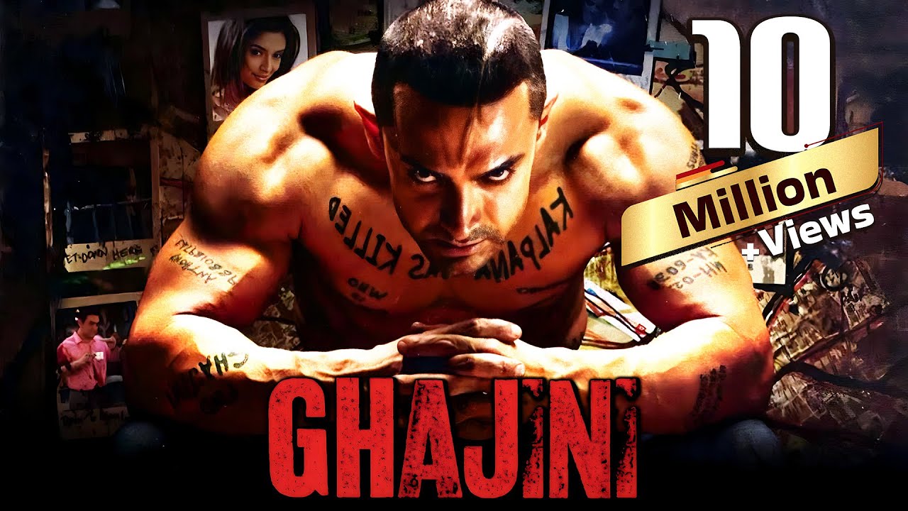 Ghajini Full Movie 4K  Aamir Khan Asin Jiah Khan Pradeep Rawat   2008