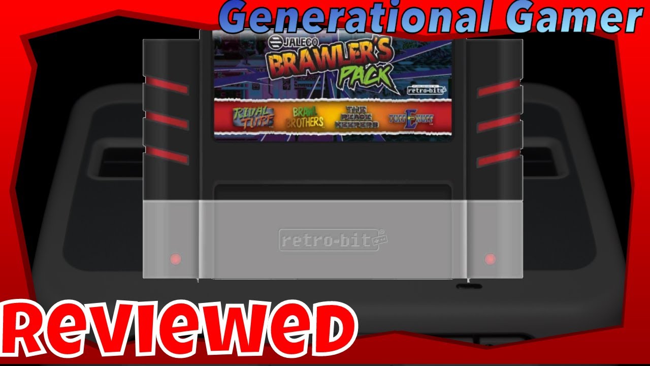 Retro-bit Jaleco Brawlers Pack - SNES Cartridge Reviewed - YouTube