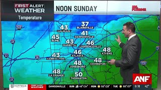 First Alert Forecast: Cool, breezy weather Sunday