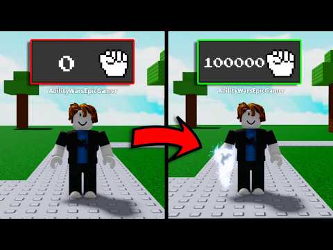 Going from 0 to 100,000 Punches! | Ability Wars