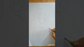 Drawing Of Mister Bean