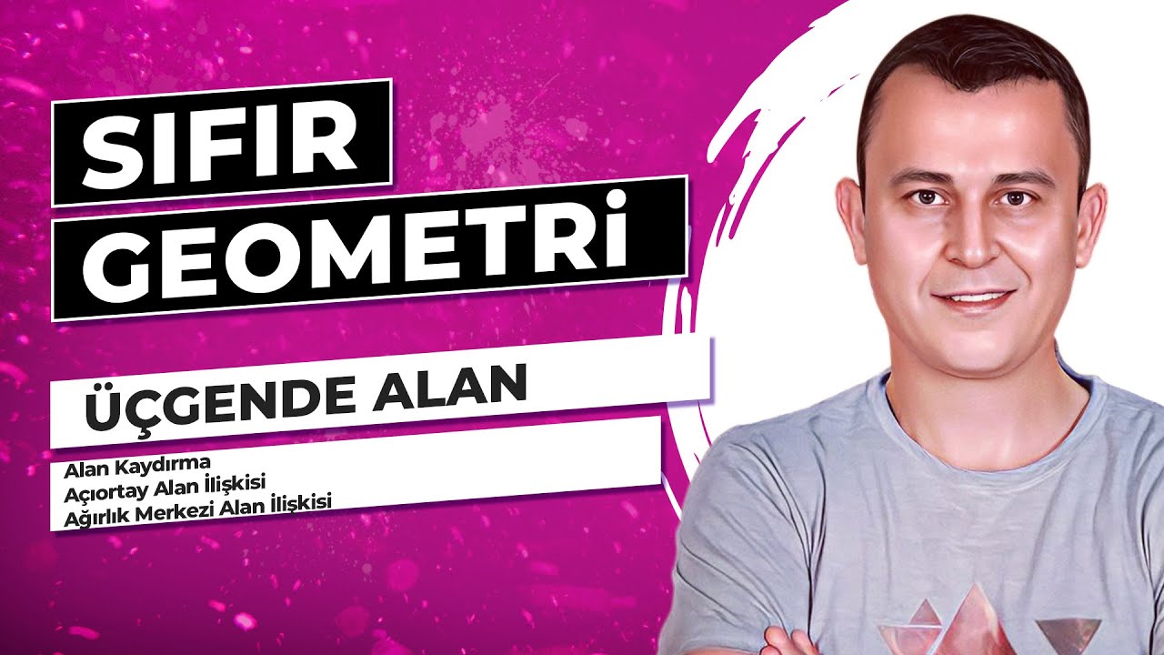 Alan Kaydırma-Açıortay, Ağırlık Merkezi Alan İlişkisi | ÜÇGENDE ALAN | F10 YAYINLARI SIFIR GEOMETRİ