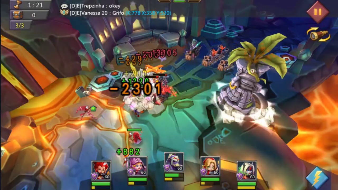 Copy of Lords Mobile's Limited Challenge: Dark Disaster Stage 8 on Auto Stage 8