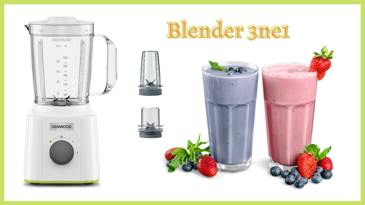 Blenderi 3 në 1 | BLP31.D0WG | Brum krepe, smoothie,  salce domatesh per 10 sekonda secila!