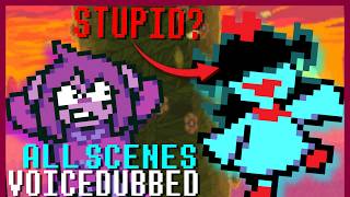 ALL AQUA & SETH SCENES VOICEDUBBED - Deltarune Chapter 5