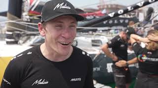 The Ocean Race 2023 leg 7: Will Harris (GBR) - Interview in ENGLISH plus B-roll