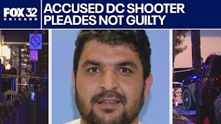 Accused shooter in National Guard attack pleads not guilty from hospital bed