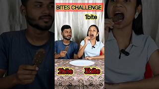 chocobar ice cream bite challenge 🥰#trending #funny #viralvideo