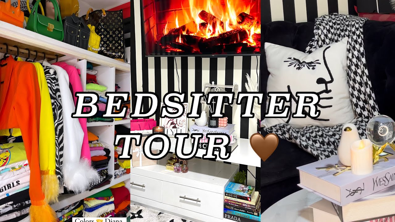MY BEDSITTER TOUR 🏡.MY LITTLE TINY HEAVEN 🎉💕