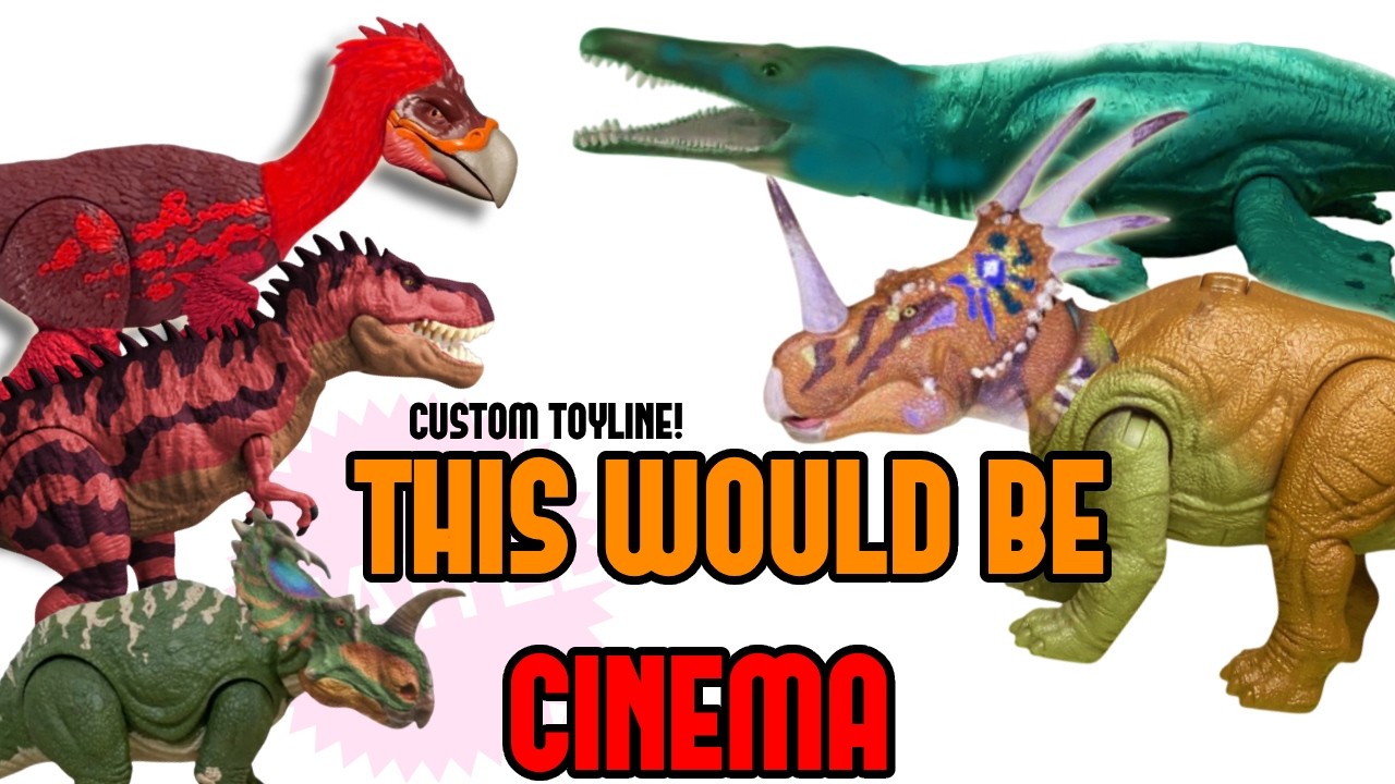 The Perfect Mattel Jurassic World Toyline.