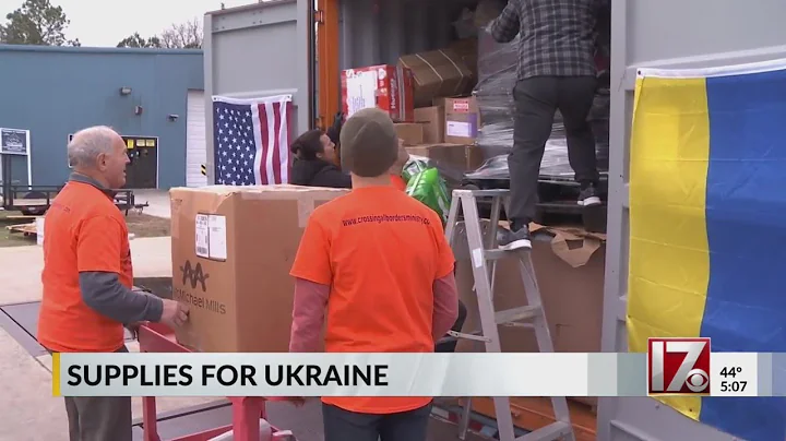 Volunteers send Angier shipping container full of ...