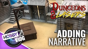 VLOG: D&D Display Dungeon Deel #3 | Verhaal toevoegen #DungeonBuild