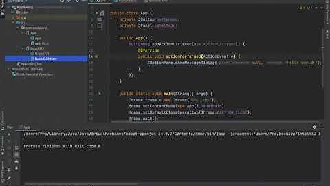 How to Make a Basic Java GUI using Swing and GUI forms in IntelliJ Idea