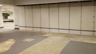 Joe Louis Arena - Red Wings Locker room during liquidation and prep for demolition - 5/31/2018