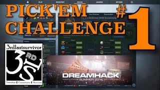 CS:GO - Pick'Em Challenge Day 1 Group Stage - DreamHack Winter 2014
