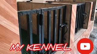 KENNEL SET UP FOR MY BULLIES