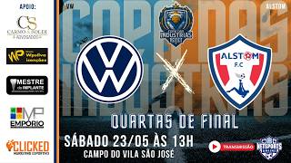 AO VIVO e COM IMAGENS | VW x Alstom | QUARTAS | Copa das Indústrias 2026 | Taubaté