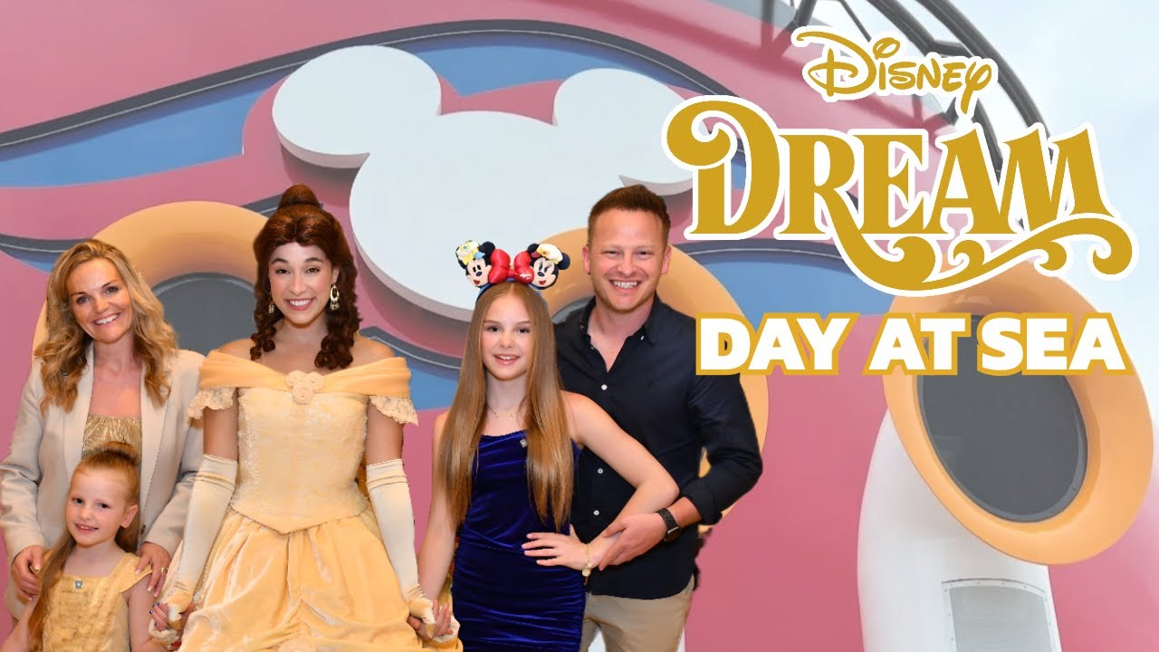 FULL Day at Sea | Royal Gathering | Enchanted Garden | Disney Cruise Line Vlog | Disney Dream Day 4