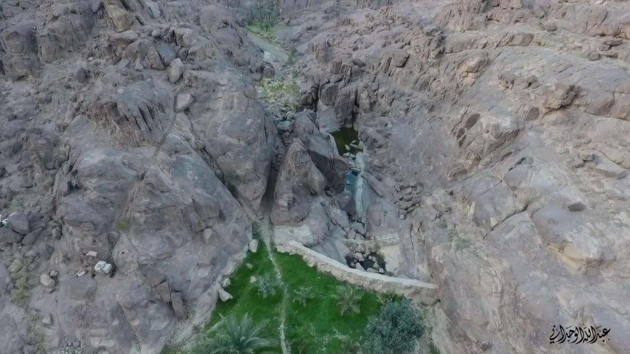 تصوير جوي لموقع مشار بمدينة حائل