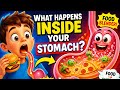 What happens inside your stomach 💁 @ChuChuTV  @LooLooKids  @KidsDianaShow 