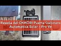 Reseña del OKKÖBI Puerta Gallinero Automatica Solar - Pro Version - Puerta Automatica Gallinero con