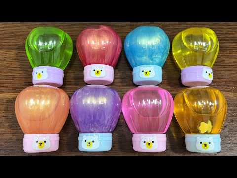 Oddly Satisfying Slime ASMR: Unboxing Glossy & Pearlescent Metallic Slimes 🐻✨