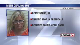 Aurora woman arrested on meth dealing, drug charges