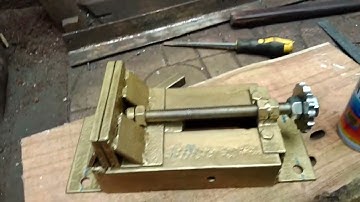 DIY sáng tạo, tôi tự làm chiếc eto kẹp từ  sắt thép phế liệu