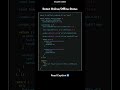 Check Description 🧑💻 #coding #shorts #reactjs #frontend #javascript