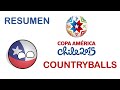 RESUMEN COPA AMÉRICA CHILE 2015 | COUNTRYBALLS (PARTE 1)