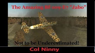 (70) IL-2 How to fly the Amazing BF-109-E7 Jabo
