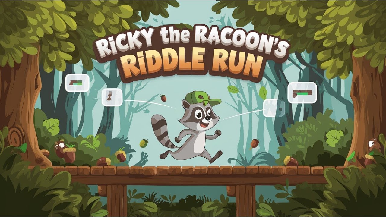 Ricky the Raccoon’s Riddle Run | @instorytales - YouTube