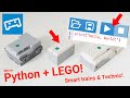 How to run Python on LEGO Technic, LEGO Trains, and LEGO BOOST with Pybricks