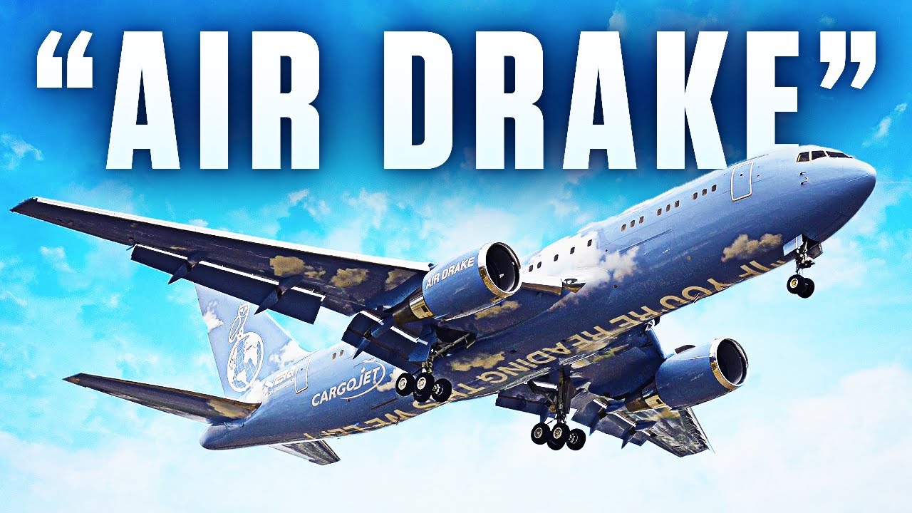 Drake's $185 million private jet spotted at Mirabel Airport