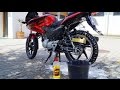 Honda CBF 125 - Bike Wash