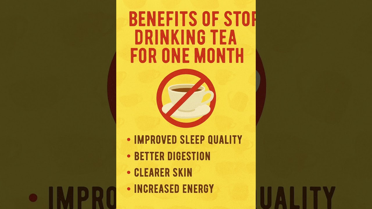 டீ குடிப்பதை ஒரு மாதம் நிறுத்தினால்