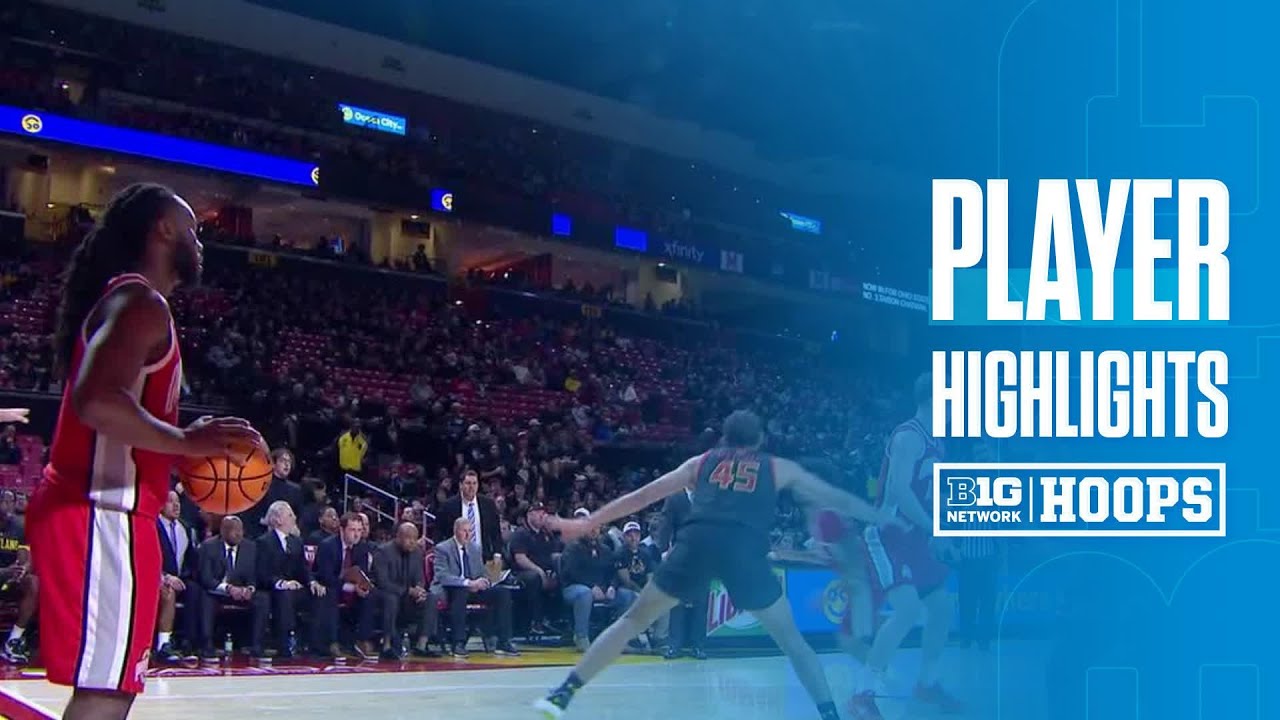 Christoph Tilly Highlights vs. Maryland | Ohio State Basketball | 02/05/2026