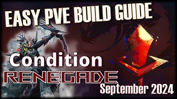 Guild Wars 2 Condition Spear Renegade – Easy PvE Build Guide (40k DPS)