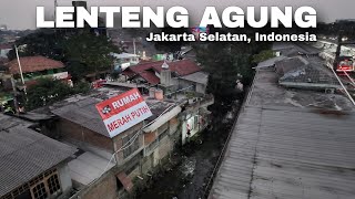 Evening Atmosphere in a Dense Residential Area of Lenteng Agung Jakarta | Life in Jakarta