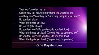 Gina Royale - Low (Lyrics)