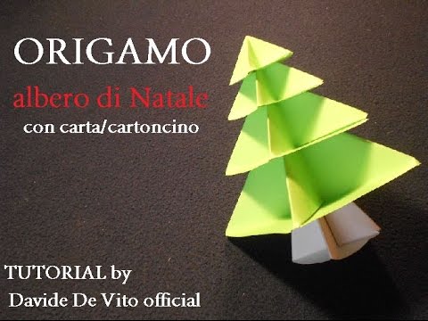 Tutorial Origami Albero Di Natale.Tutorial Origami Albero Di Natale Hd Ita Youtube