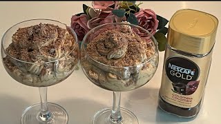 Coffee mousse, easy and very delicious dessert recipe