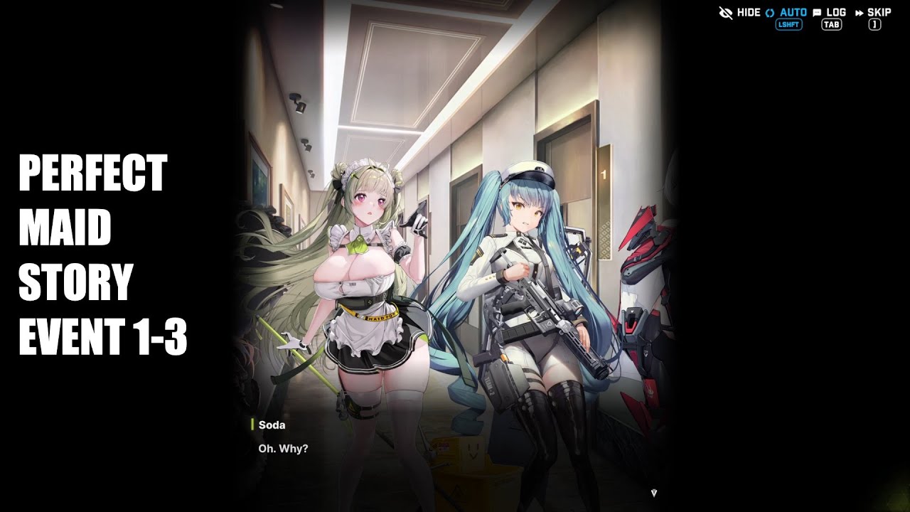 GODDESS OF VICTORY: NIKKE | PERFECT MAID: Story Event 1-3: Maid for You in Crisis