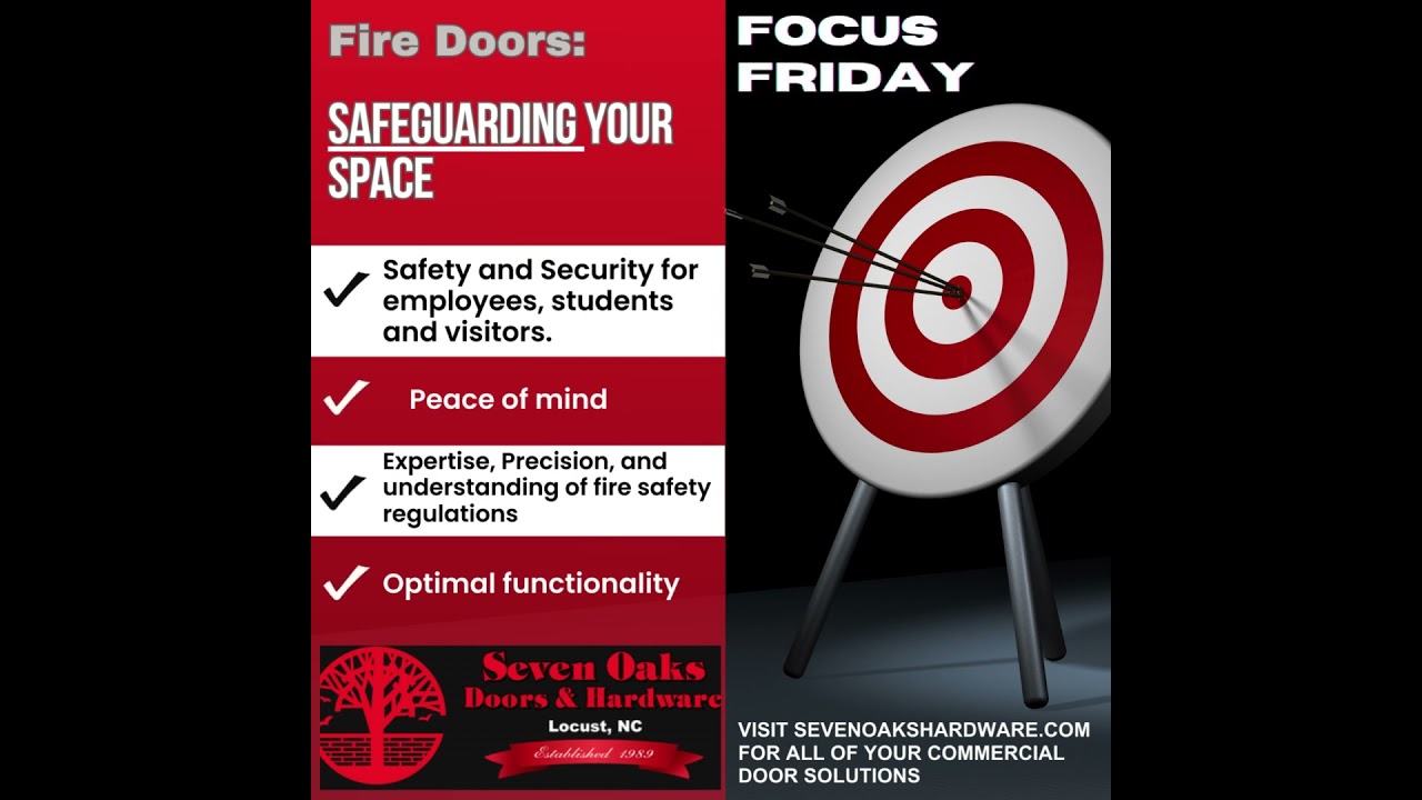 Friday Focus: Fire Doors - Safeguarding Your Spac 