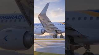 How Embraer Builds the E195-E2 ✈️ #shorts #Embraer #E195E2 #Factory #HowItsMade