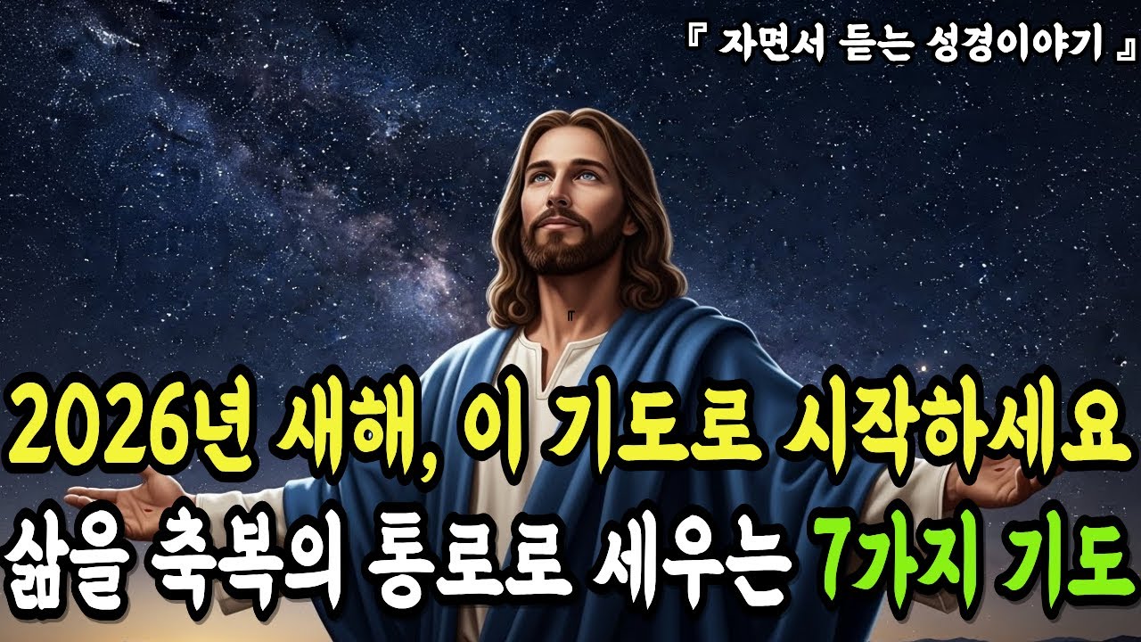 2026년 새해 첫 밤, 조용히 마음을 여는 기도ㅣ성경말씀ㅣ성경오디오