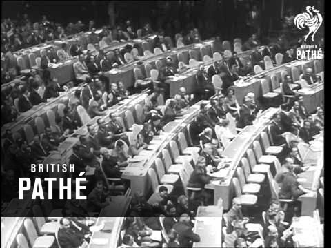 13th Assembly Opens At U.N. (1958)