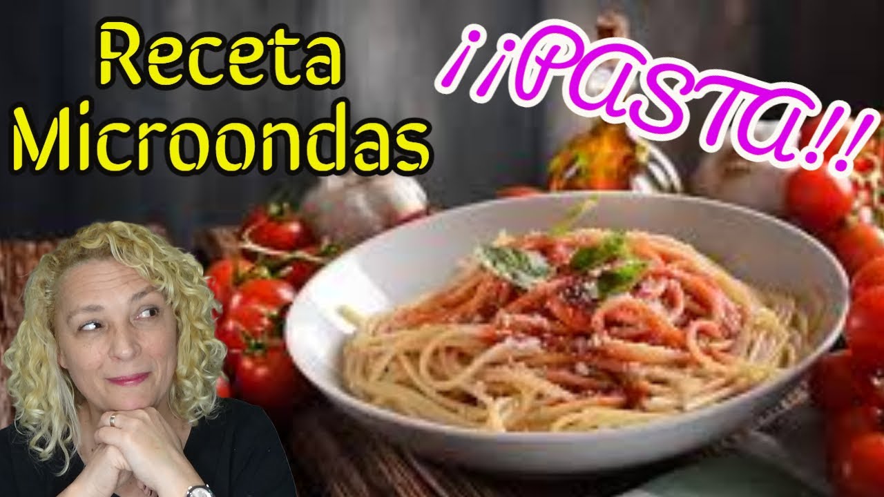 3ª RECETA MICROONDAS ¡¡🍝PASTA CON TOMATE🍅!!