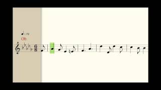 Video thumbnail of "Panofka Op. 85 No. 4 ( Low voice )"