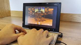 Fujitsu Lifebook P1630 - a compact, capable, comfy old laptop